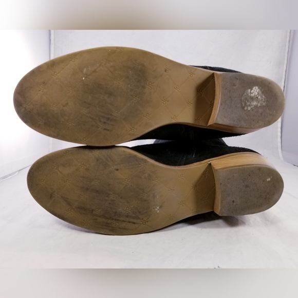 JACK ROGERS ARTISAN EQUESTRIAN RIDING BLACK SUEDE WOMEN BOOTS SIZE 9.5M  * - Picture 2 of 11